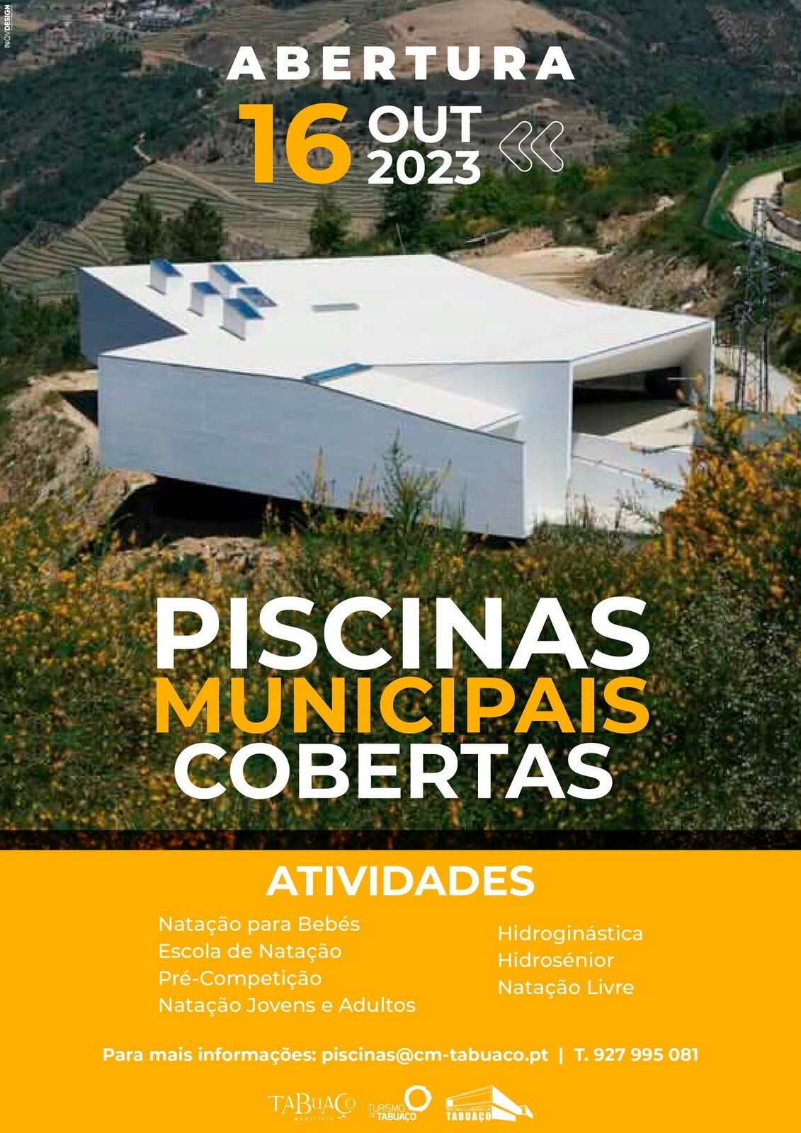 ABERTURA DAS PISCINAS MUNICIPAIS COBERTAS