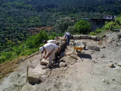 Construção do cemitério - OBRAS