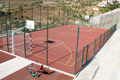 Construção do Polidesportivo - OBRAS