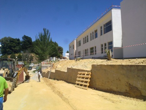 Construção do Centro Escolar - OBRAS