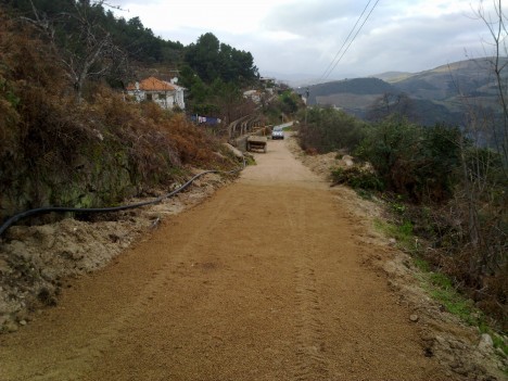 Calcetamento do caminho da Moita - DEPOIS