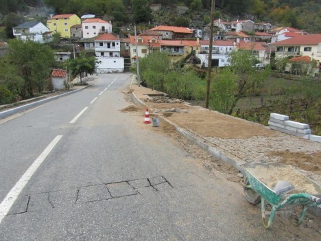 Construção de passeios