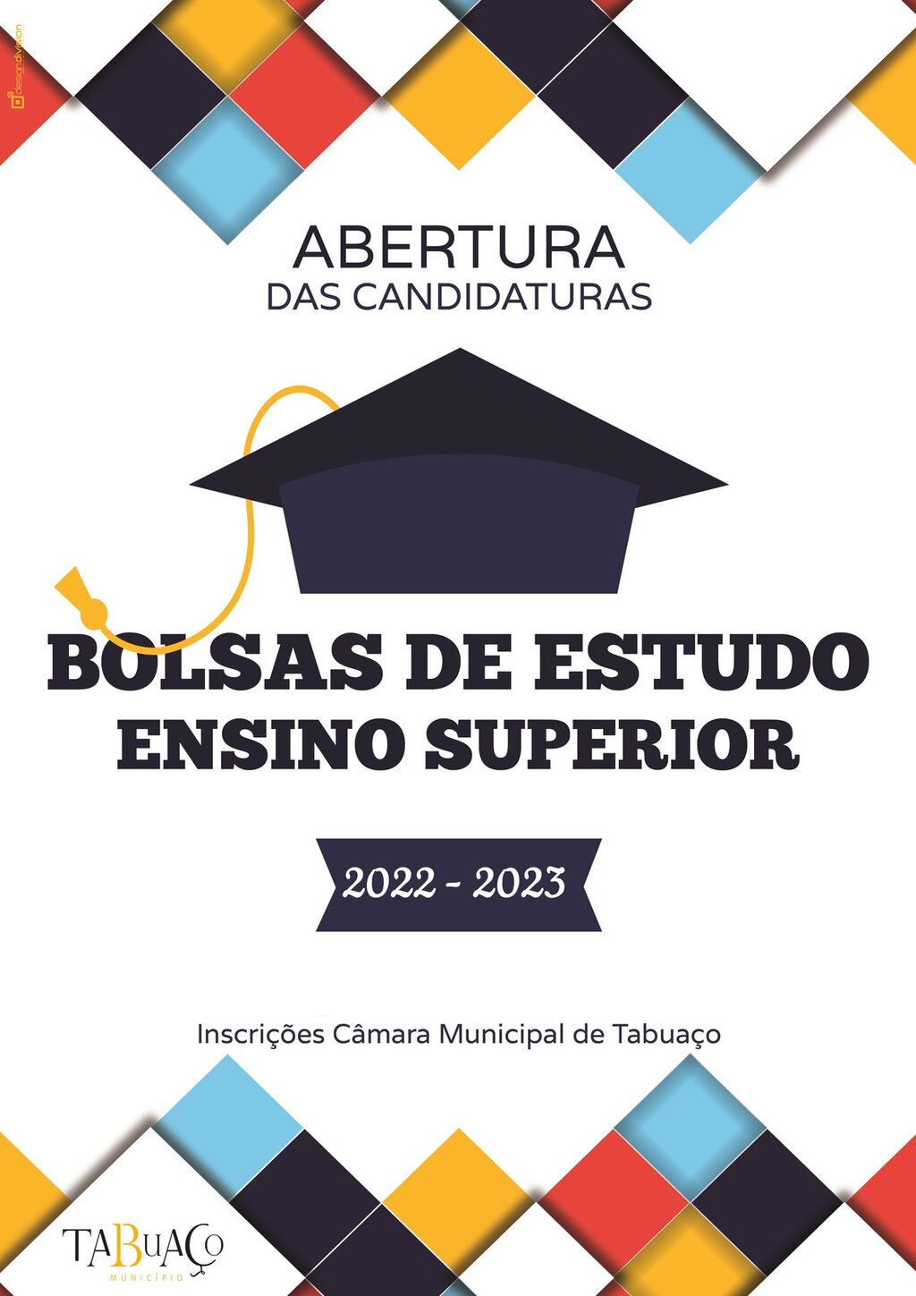 ESTÃO ABERTAS AS CANDIDATURAS ÀS BOLSAS DE ESTUDO DO ENSINO SUPERIOR