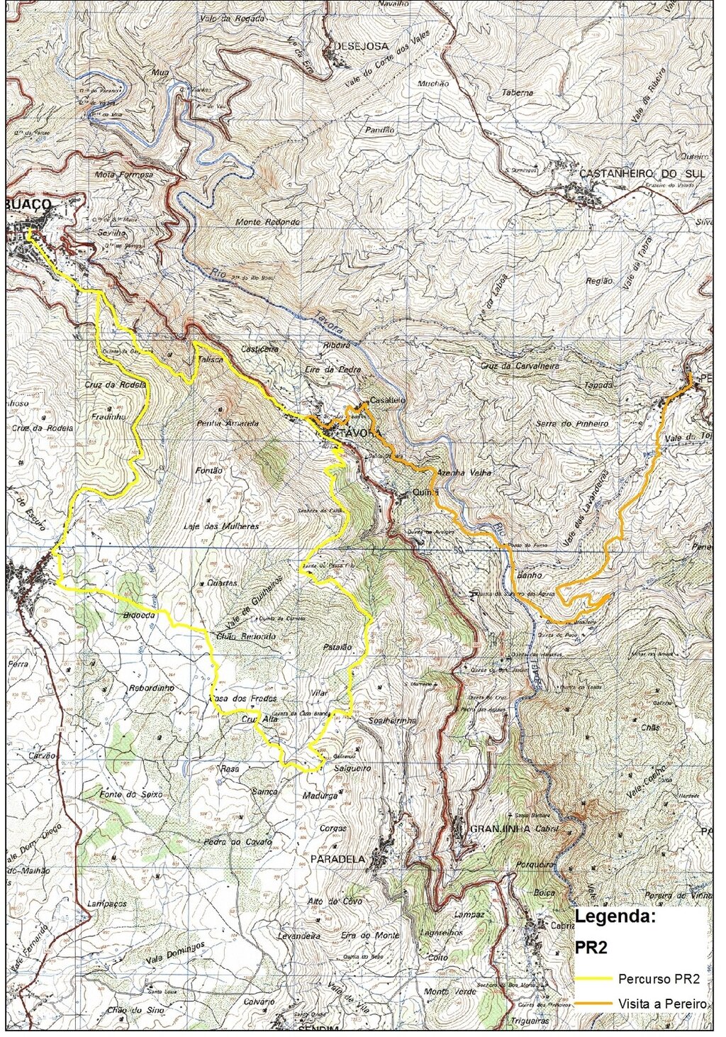 mapa_PR2-Calçada Românica